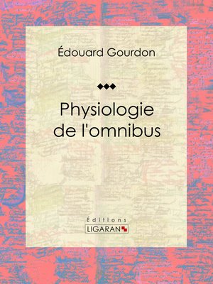 cover image of Physiologie de l'omnibus